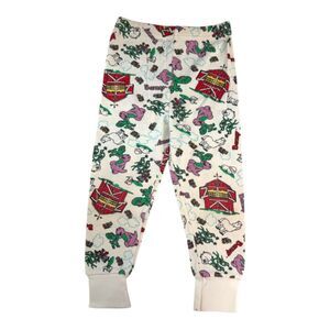 Vintage 90s Barney Baby Bop Dinosaur Pajama Pants Size 4T